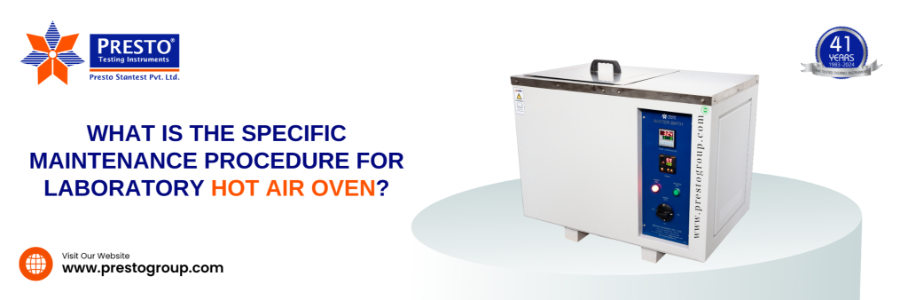 What is the Specific Maintenance Procedure for Laboratory Hot Air Ovens?